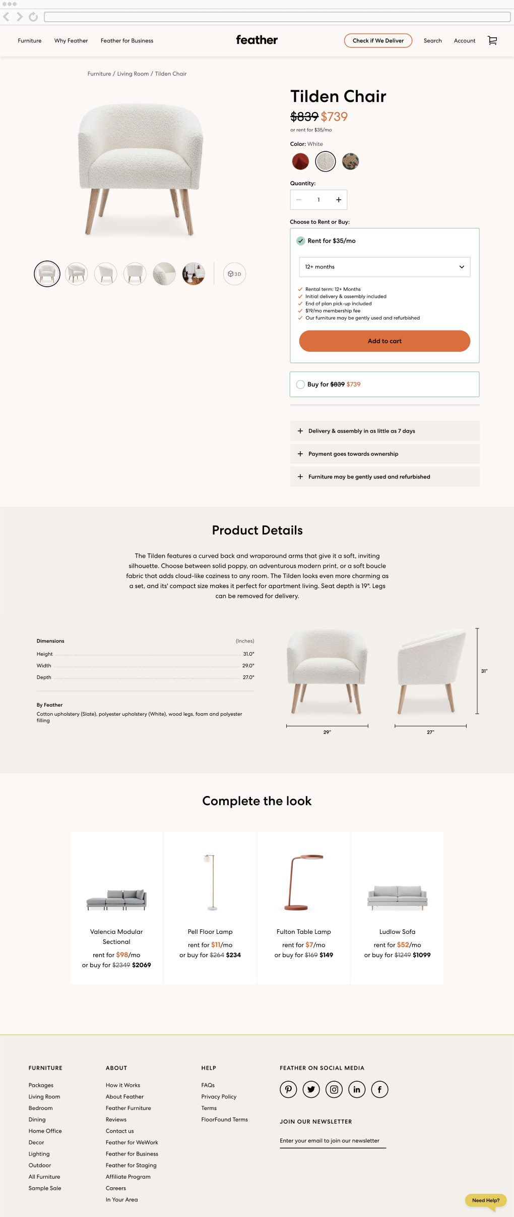 livefeather.com - Product Detail Page, Flex Commerce update Q3 2021 livefeather.com - Product Detail Page, Flex Commerce update Q3 2021
