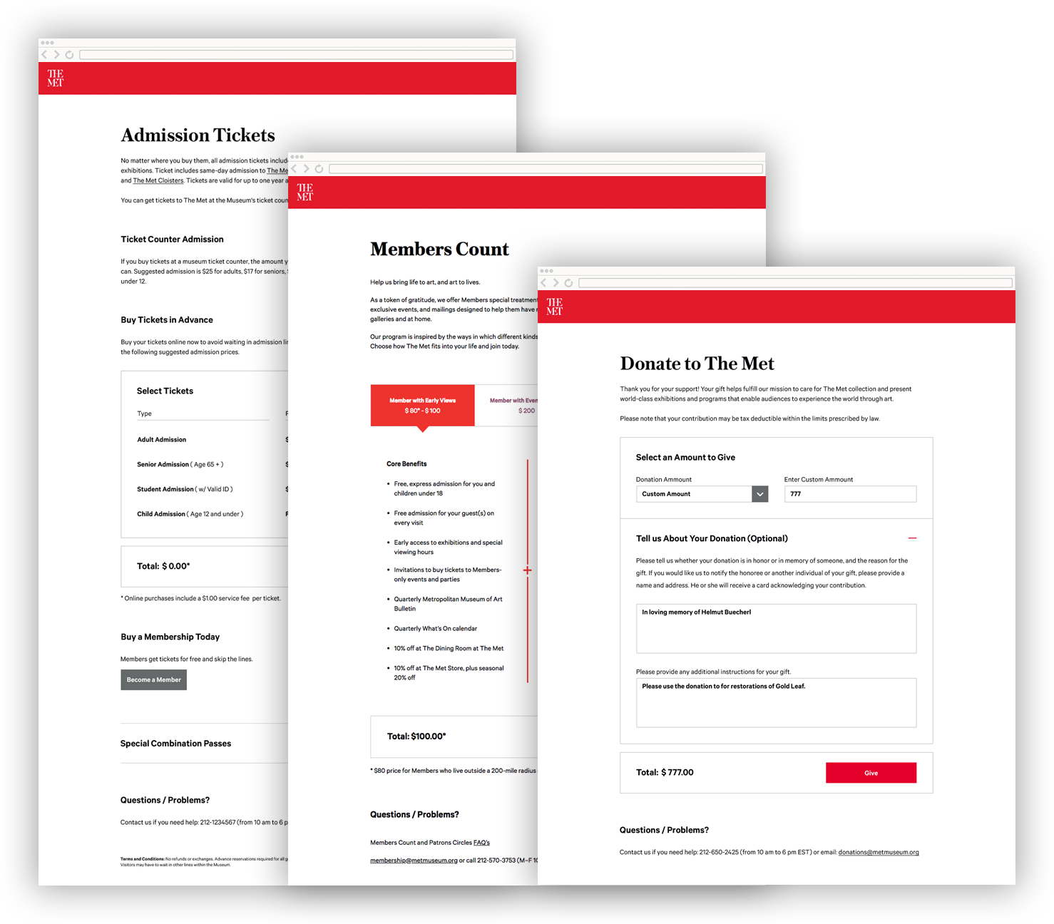 The Met - Unified Transactions