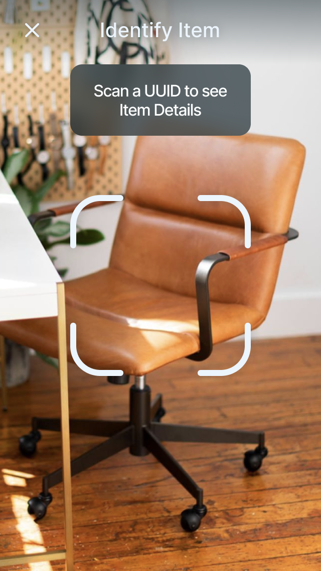 Zoltar Mobile - scan to identify item camera overlay Zoltar Mobile - scan to identify item camera overlay